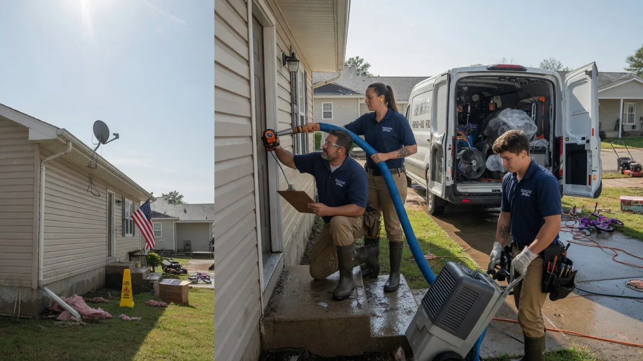 Ceiling Water Damage Restoration in Pequot Lakes, MN near me